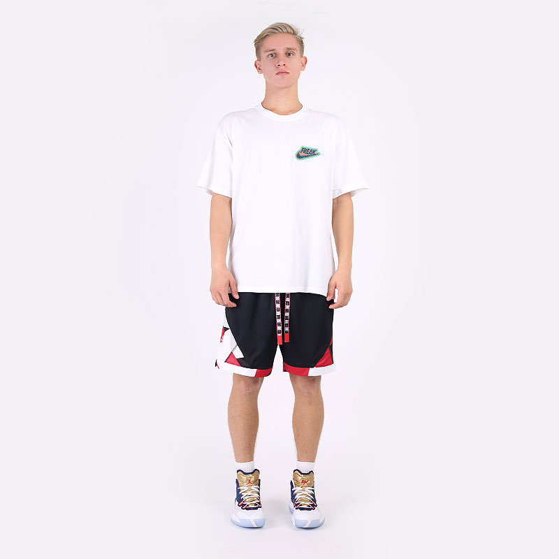 мужская белая футболка Jordan Giannis `Freak` Premium Basketball T-Shirt DJ1562-100 - цена, описание, фото 5